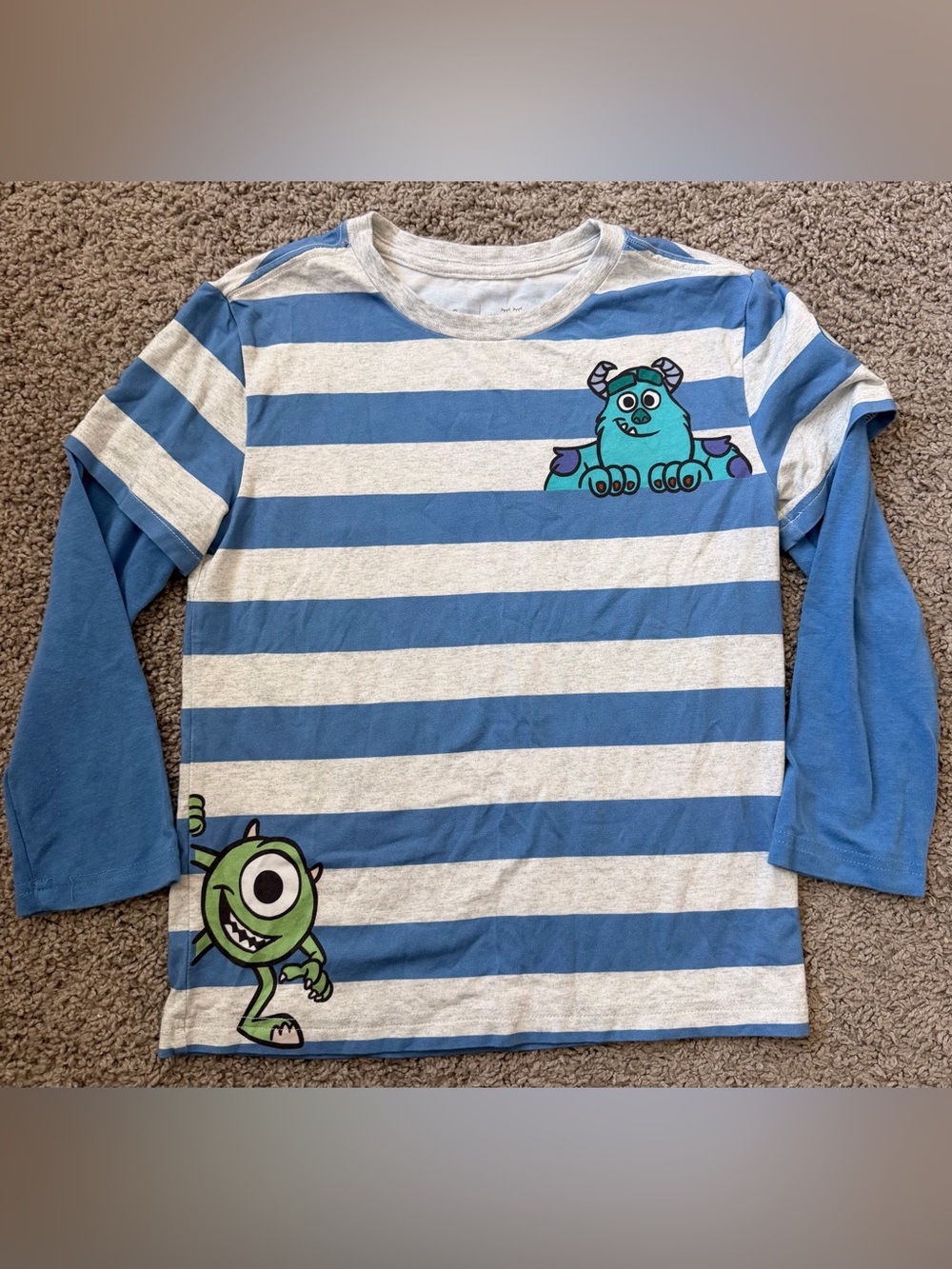 LAST CHANCE* Little Sleepies Pixar Monsters inc Long-Sleeve Shirt